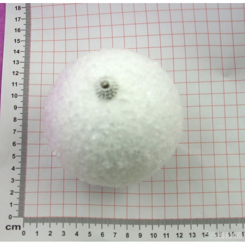 KOULE ZÁVĚS 10cm 4ks*BÍLÁ