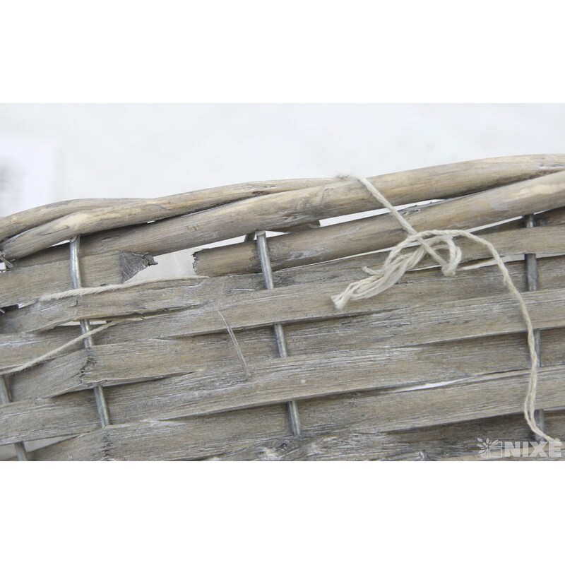 MISKA OVÁL 20x11x9cm*ŠEDÁ