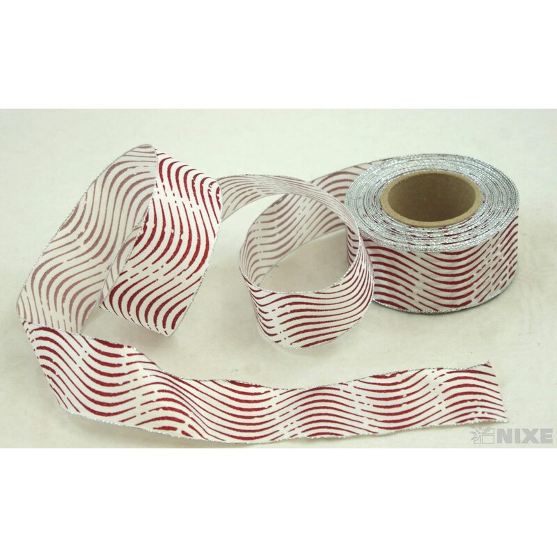 PLÁTNOVÁ STUHA  MTP DR. 40mmx20m*ČERVENÁ 322 491