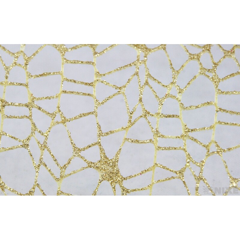 ROLE SPIDER CRUDE METAL 48cmx5yd*ZLATÁ