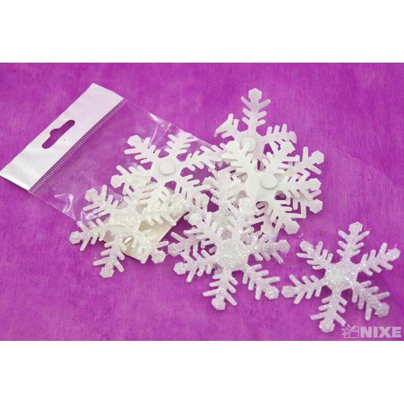 VLOČKA NALEPOVACÍ FILC 6cm 8ks