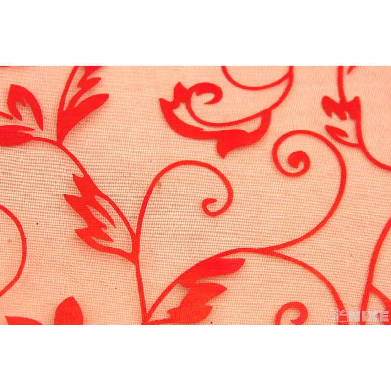 ORGANZA TISK 29 12cmx10yd*ZELENÁ