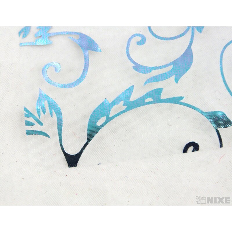 ORGANZA GLITR 26 36cmx5yd*MODRÁ SV.