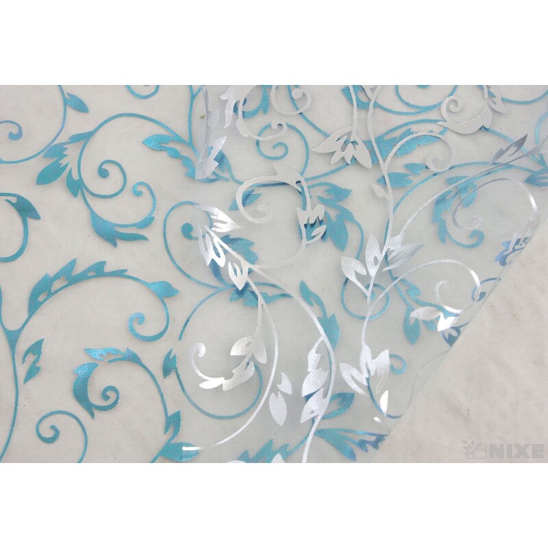 ORGANZA GLITR 26 36cmx5yd*MODRÁ SV.