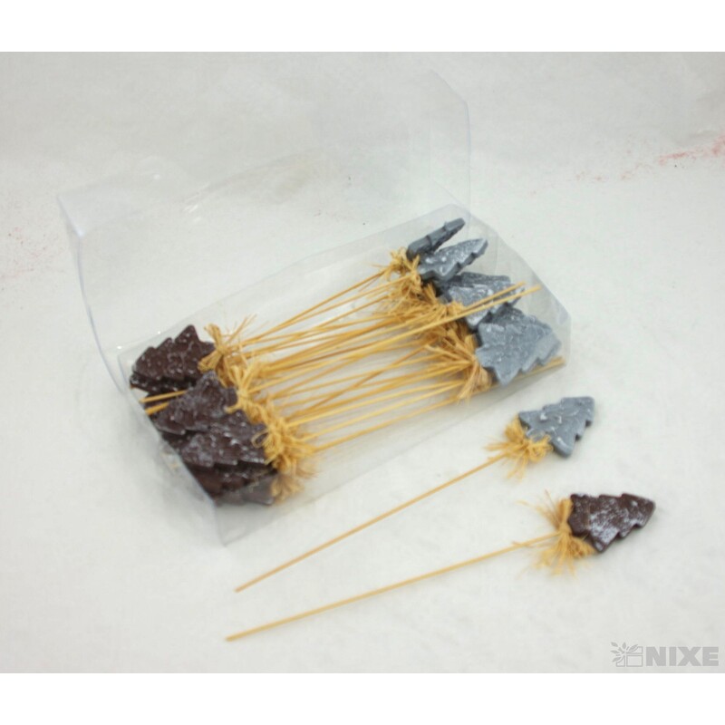 ZÁPICH STROMEČEK 24ks 5x24cm*MIX BAREV