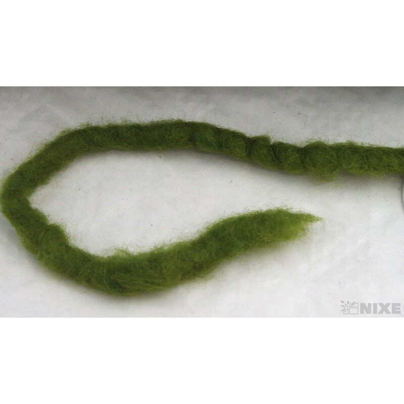 STUHA PLSTĚNÁ 10mmx75m*ZELENÁ TM.