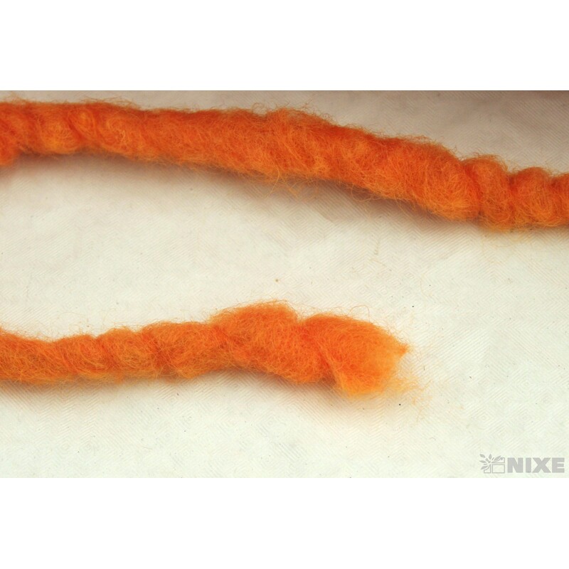 STUHA PLSTĚNÁ 10mmx75m*ORANŽOVÁ