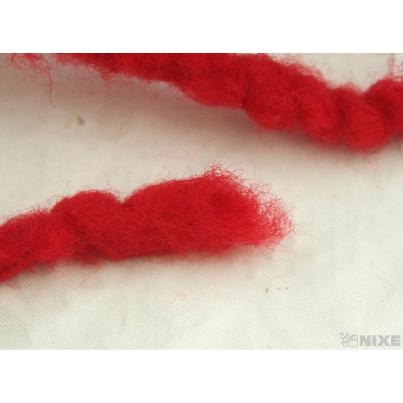 STUHA PLSTĚNÁ 10mmx75m*ČERVENÁ