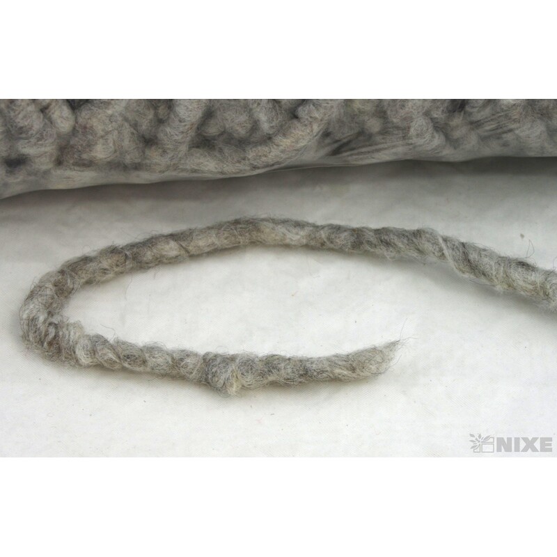 STUHA PLSTĚNÁ 10mmx75m*STŘÍBRNÁ