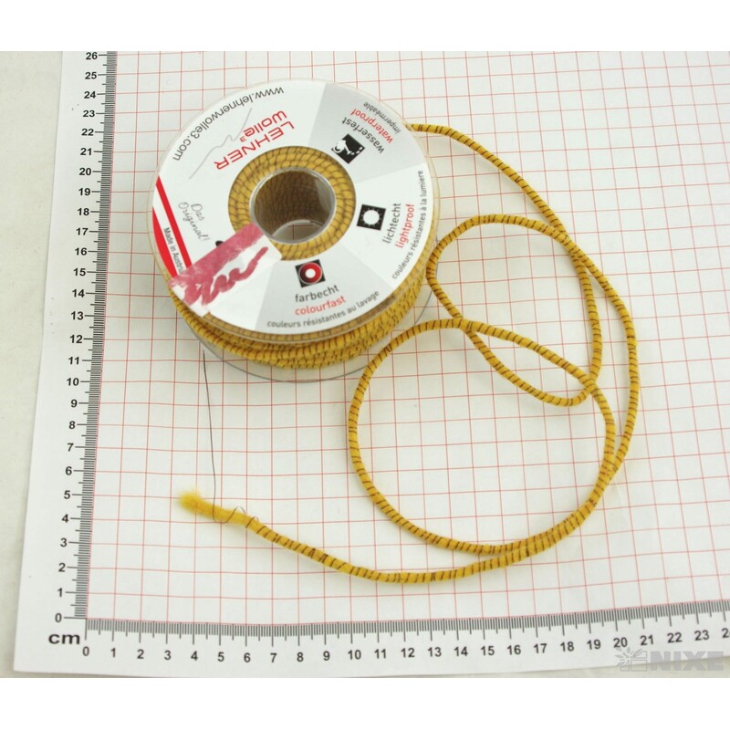 STUHA PLSTĚNÁ DRÁT 5mmx33m*ŽLUTÁ