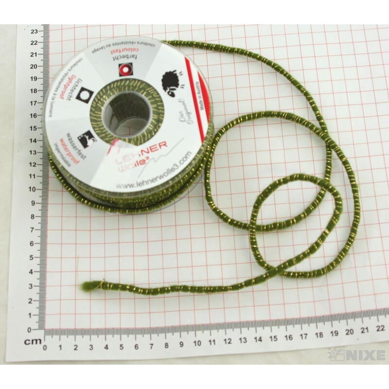 STUHA PLSTĚNÁ DRÁT 5mmx33m*ZELENÁ TM