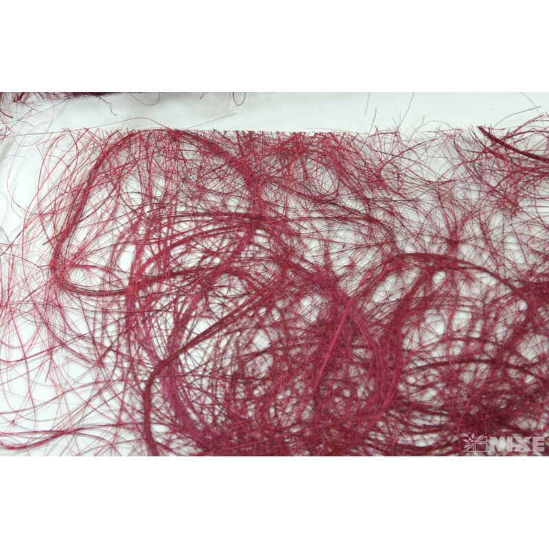 SISAL PŮLKRUH 65cm 10ks*VÍNOVÁ