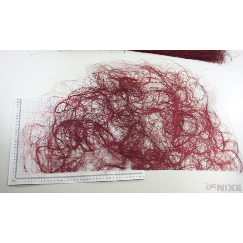 SISAL PŮLKRUH 65cm 10ks*VÍNOVÁ