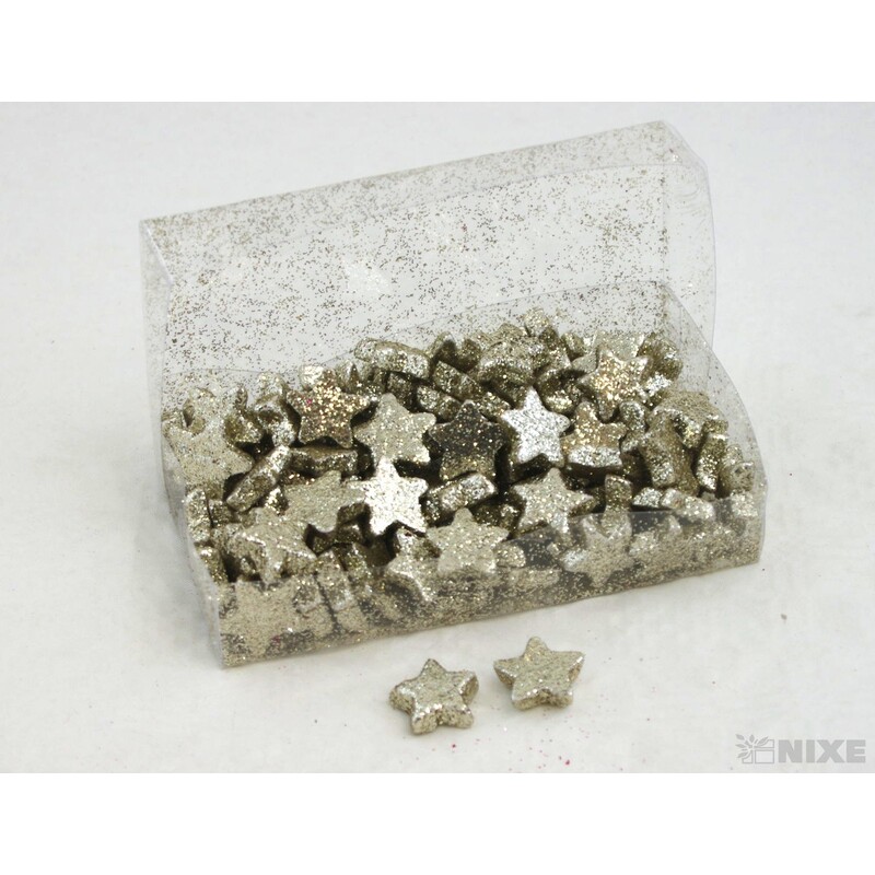 HVĚZDA 2cm 100ks*MĚDENÁ