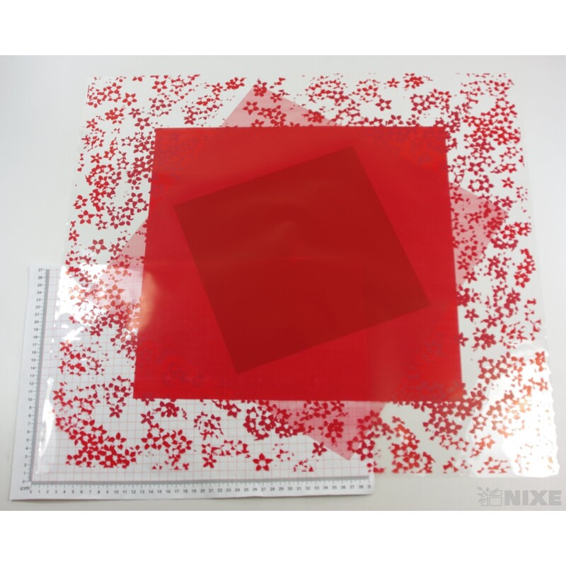 ARCH LOUISE 60x60cm*ČERVENÁ V+