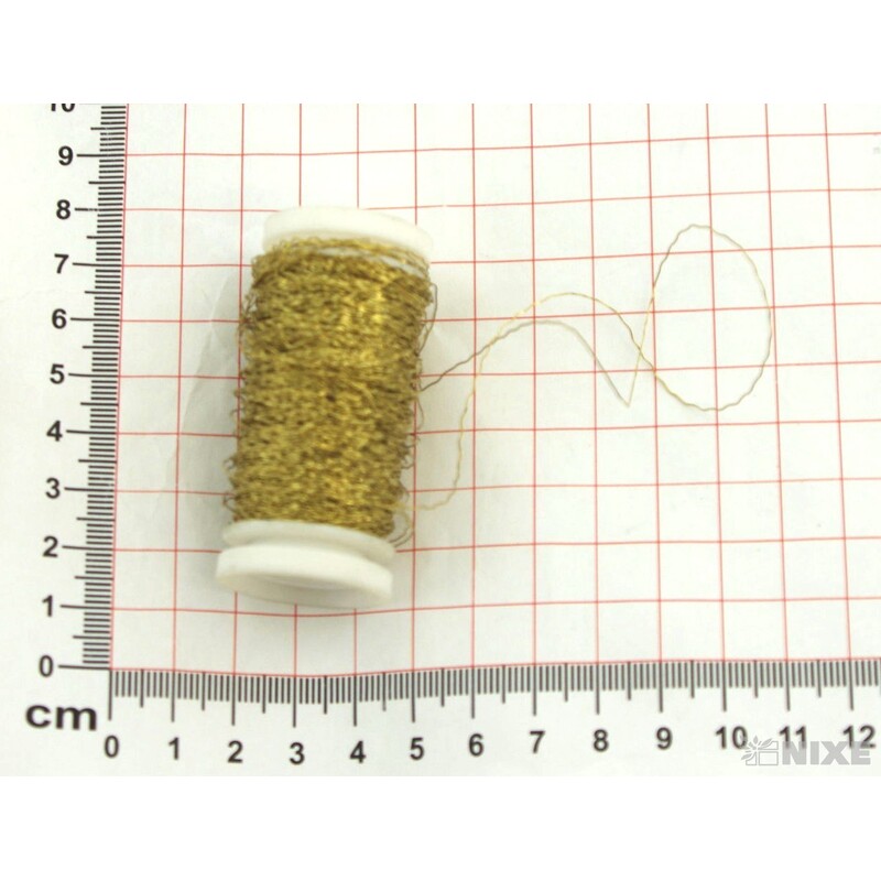 DRÁT ZIGZAG 0,3mm 50g*ZLATÁ