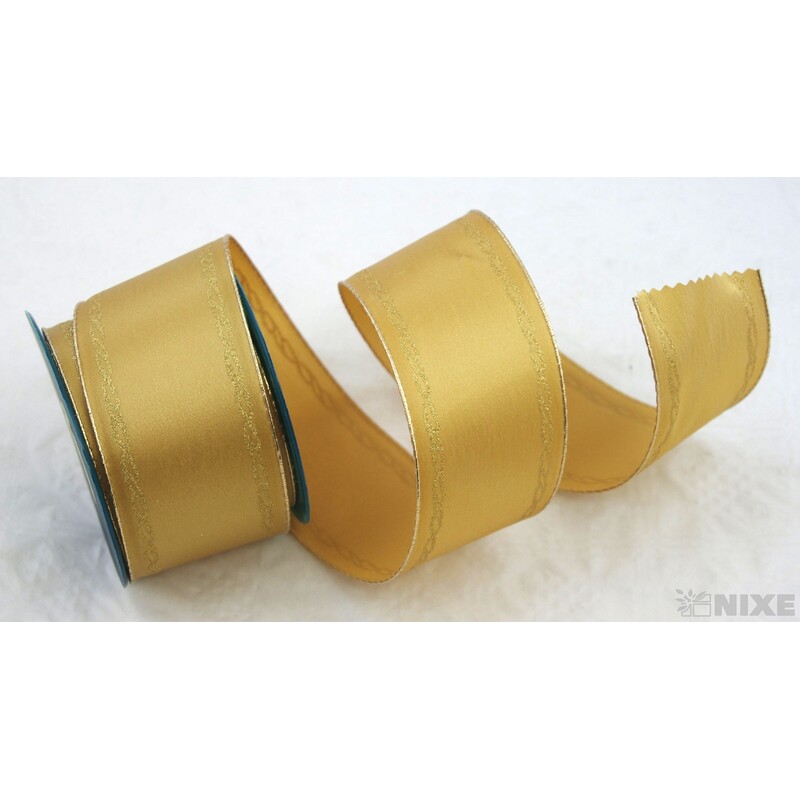 PL STUHA SMUTEČNÍ 60mmx10yd*ZLATÁ