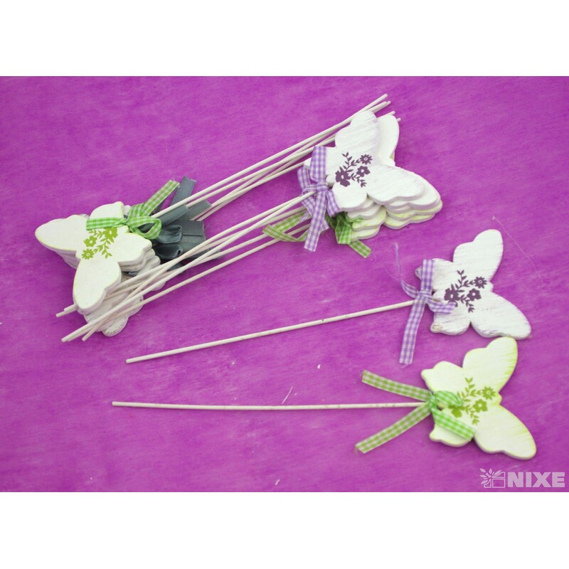 ZÁPICH MOTÝL 12ks 6x26cm*MIX BAREV