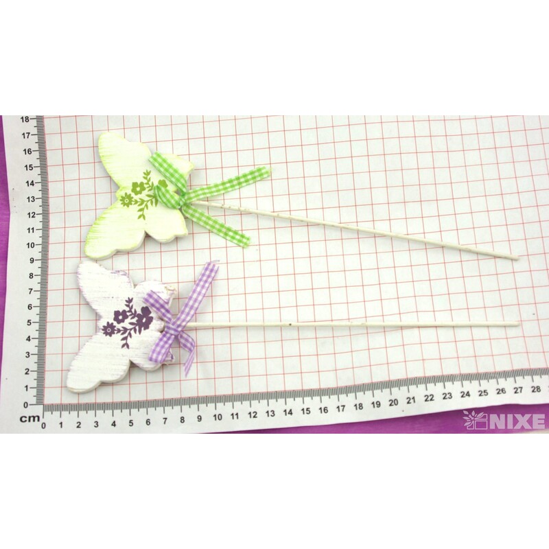 ZÁPICH MOTÝL 12ks 6x26cm*MIX BAREV