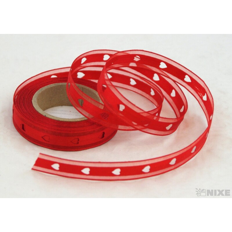 ATLASOVÁ STUHA VÝSEK DR. 15mmx10m*ČERVENÁ 645003