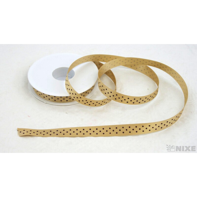 STUHA PUNTÍK N 15mmx25m*HNĚDÁ SV.+HNĚDÁ 703 V+