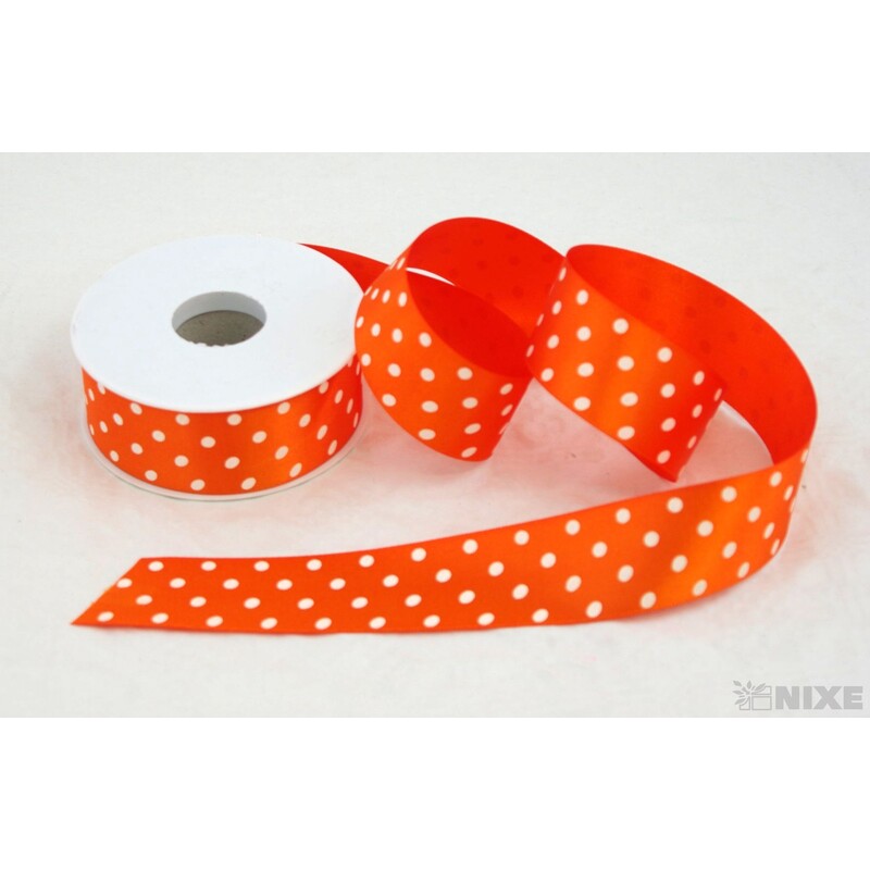 STUHA PUNTÍK N 40mmx25m*ORANŽOVÁ 248