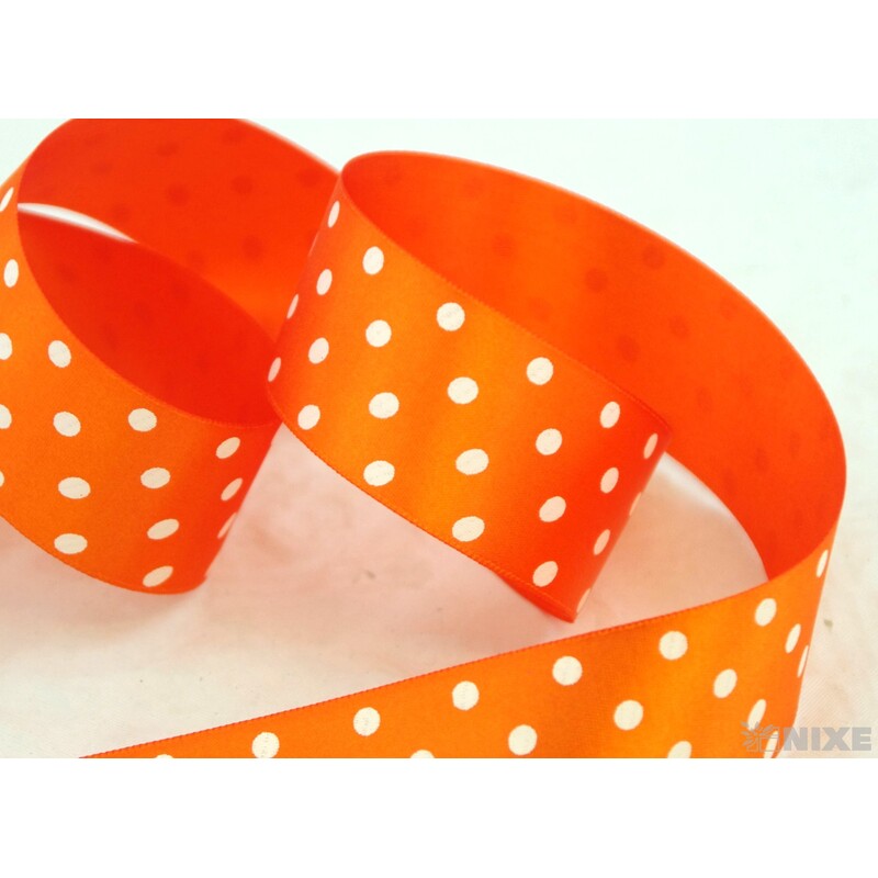 STUHA PUNTÍK N 40mmx25m*ORANŽOVÁ 248