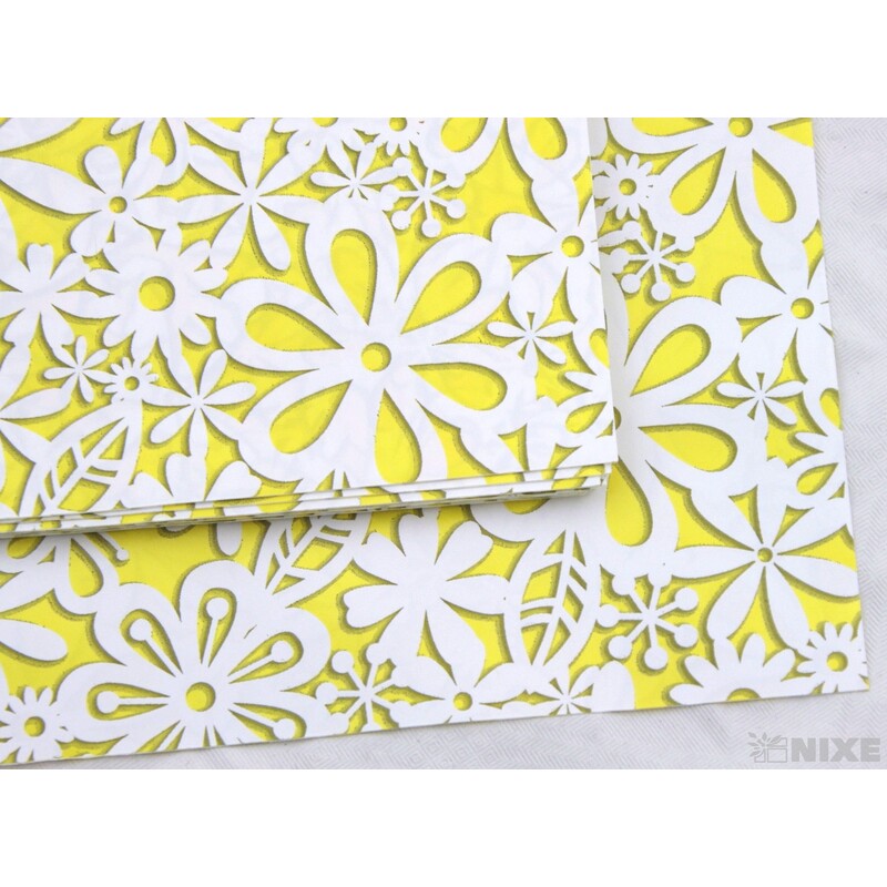 SÁČEK 16x25cm U-965PCC*ŽLUTÁ 05 V+