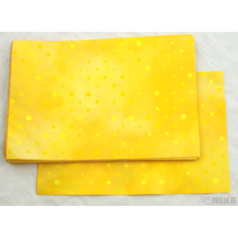 SÁČEK 16x25cm U-967PCC*ŽLUTÁ 05 V+