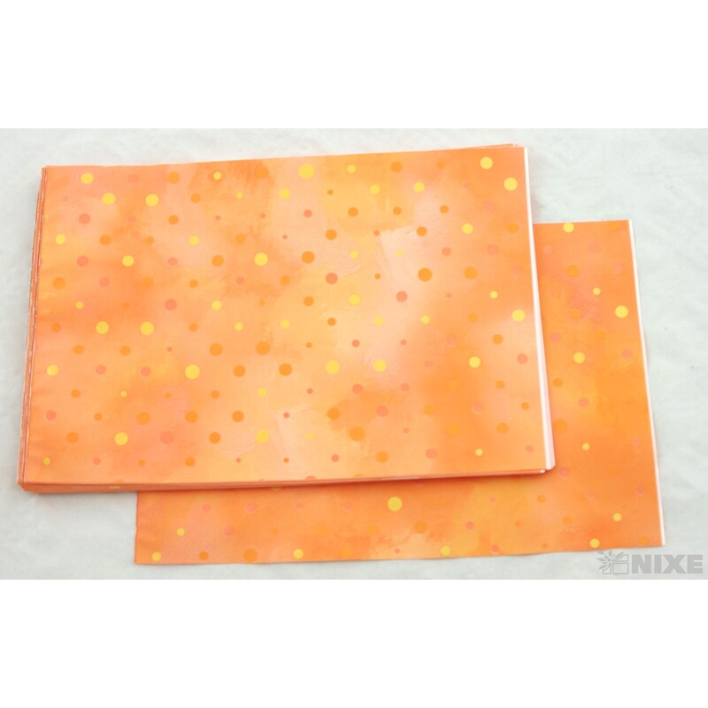 SÁČEK 16x25cm U-967PCC*ORANŽOVÁ 24 V+