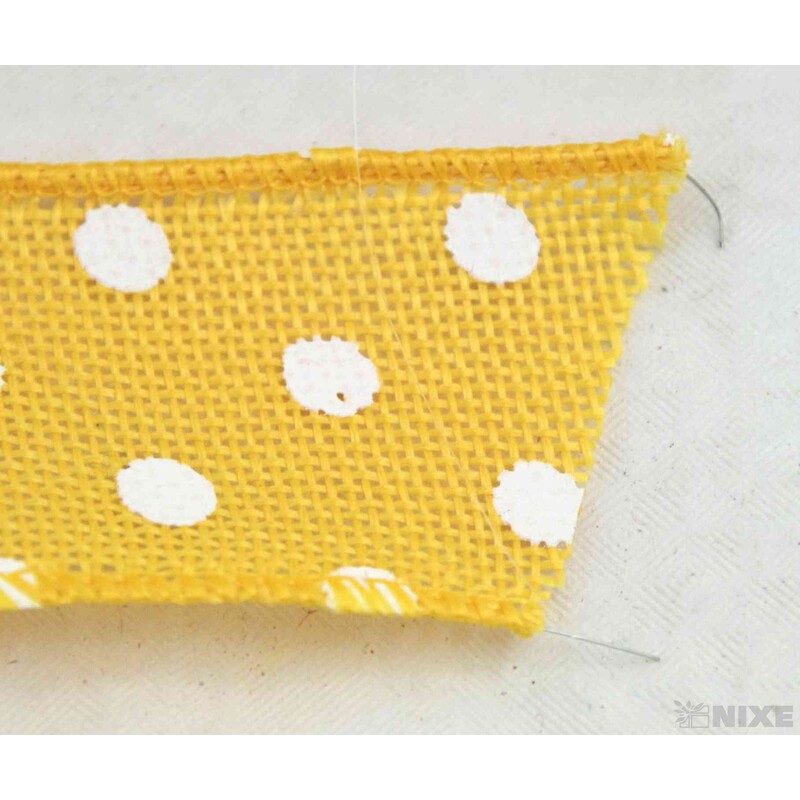 STUHA PUNTÍK 38mmx7yd*ŽLUTÁ TM. V+