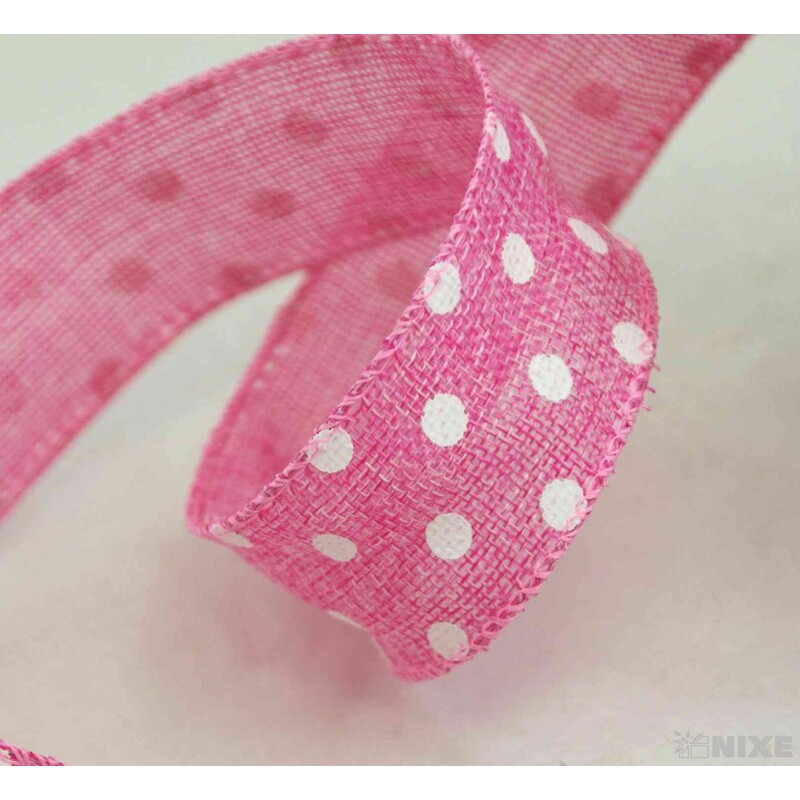 STUHA PUNTÍK 38mmx7yd*RŮŽOVÁ V+