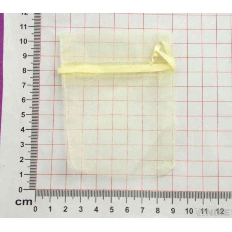 SÁČEK ORGANZA 07x10cm*KRÉMOVÁ