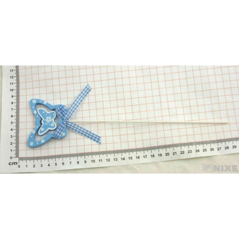 ZÁPICH MOTÝL 12ks 7x27cm*MODRÁ