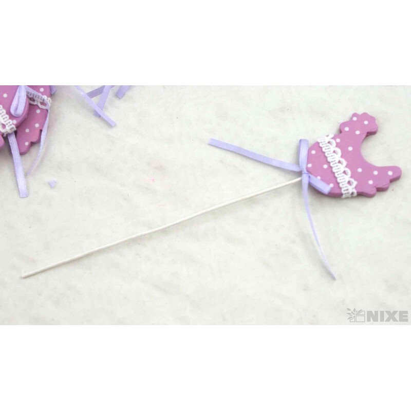 ZÁPICH SLEPICE 12ks 5x22cm*FIALOVÁ