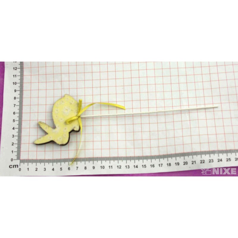 ZÁPICH ZAJÍC 12ks 6x22cm*ŽLUTÁ