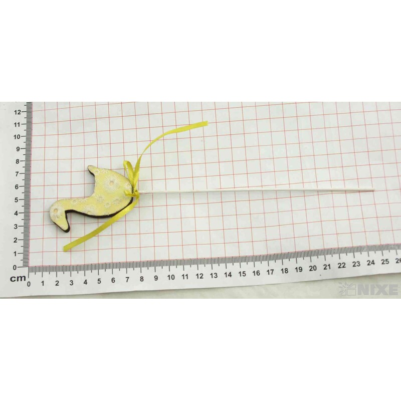 ZÁPICH HUSA 12ks 6x22cm*ŽLUTÁ