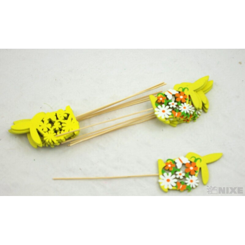 ZÁPICH ZAJÍC 12ks 9,5x25cm*ŽLUTÁ