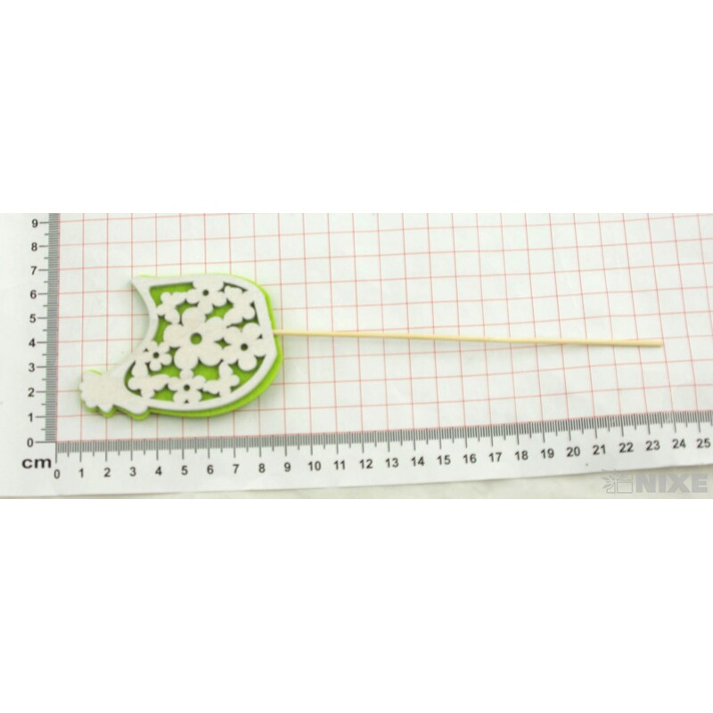 ZÁPICH SLEPICE 12ks 8x23cm*ZELENÁ