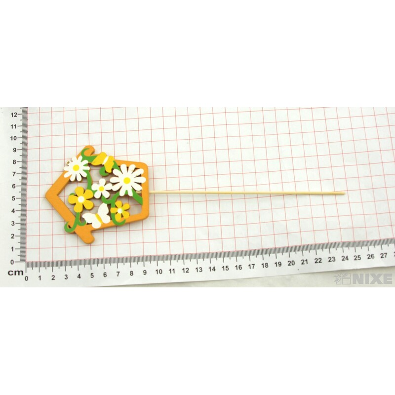 ZÁPICH BUDKA 12ks 8x23cm*ORANŽOVÁ