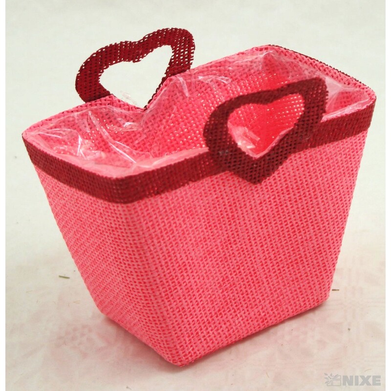 TAŠKA OBAL 18x9x13cm*RŮŽOVÁ