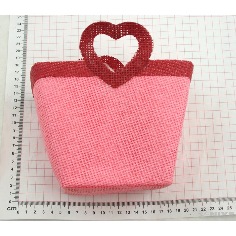 TAŠKA OBAL 18x9x13cm*RŮŽOVÁ