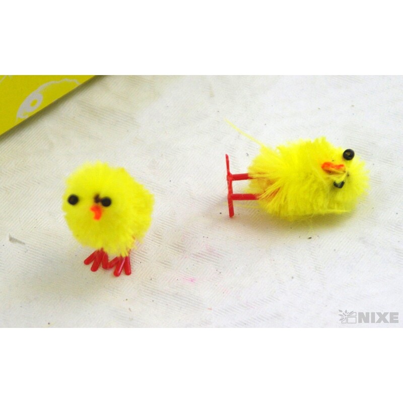 KUŘÁTKA 2cm 72ks*ŽLUTÁ