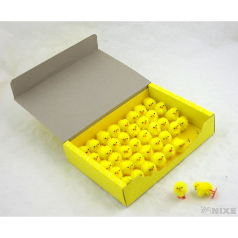 KUŘÁTKA 2cm 40ks*ŽLUTÁ