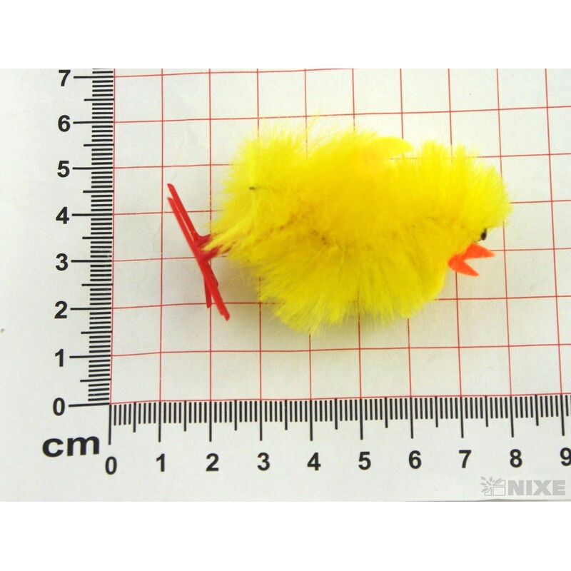 KUŘÁTKA 6cm 24ks*ŽLUTÁ