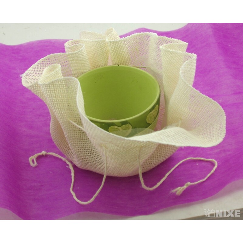 JUTA KRUH 47cm 12ks*BÍLÁ