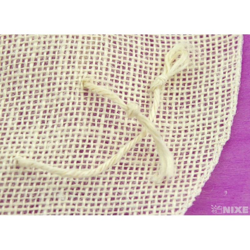 JUTA KRUH 47cm 12ks*BÍLÁ