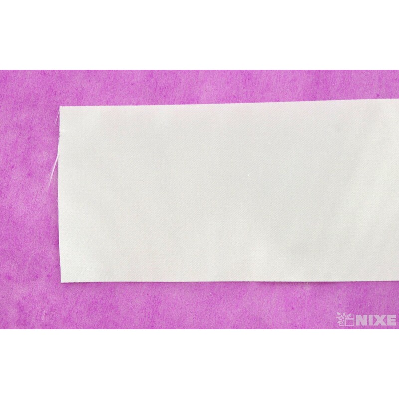 SATÉNOVÁ STUHA RASO 70mmx25m*KRÉMOVÁ 9813