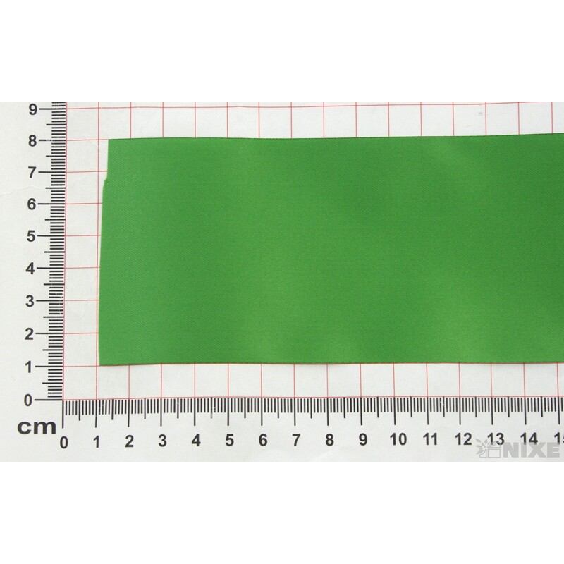 SATÉNOVÁ STUHA RASO 70mmx25m*ZELENÁ 142