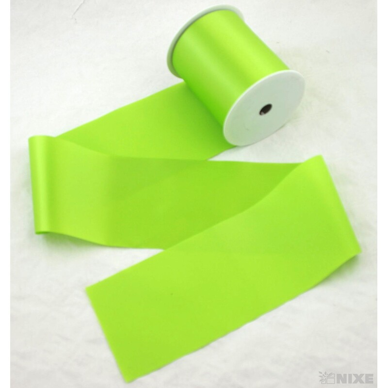 SATÉNOVÁ STUHA RASO 110mmx25m*ZELENÁ SV. 9041